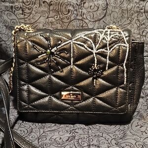 Kate Spade Metallic Quilted Crossbody Bag